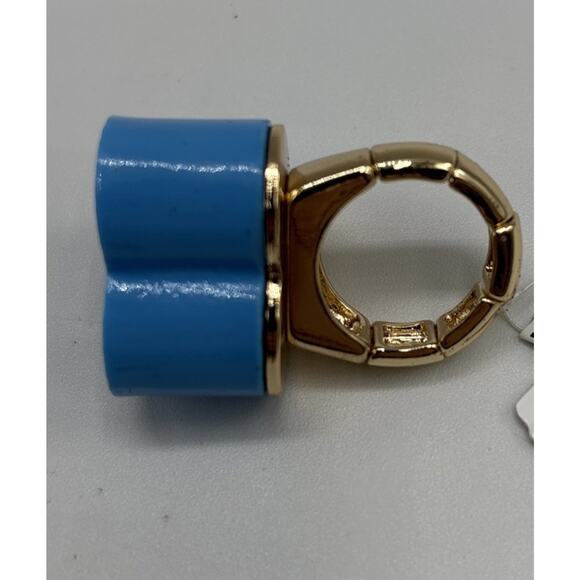 NWT Betsey Johnson Set School Supplies Statement Charm Necklace & Sharpener Ring - Picture 11 of 16